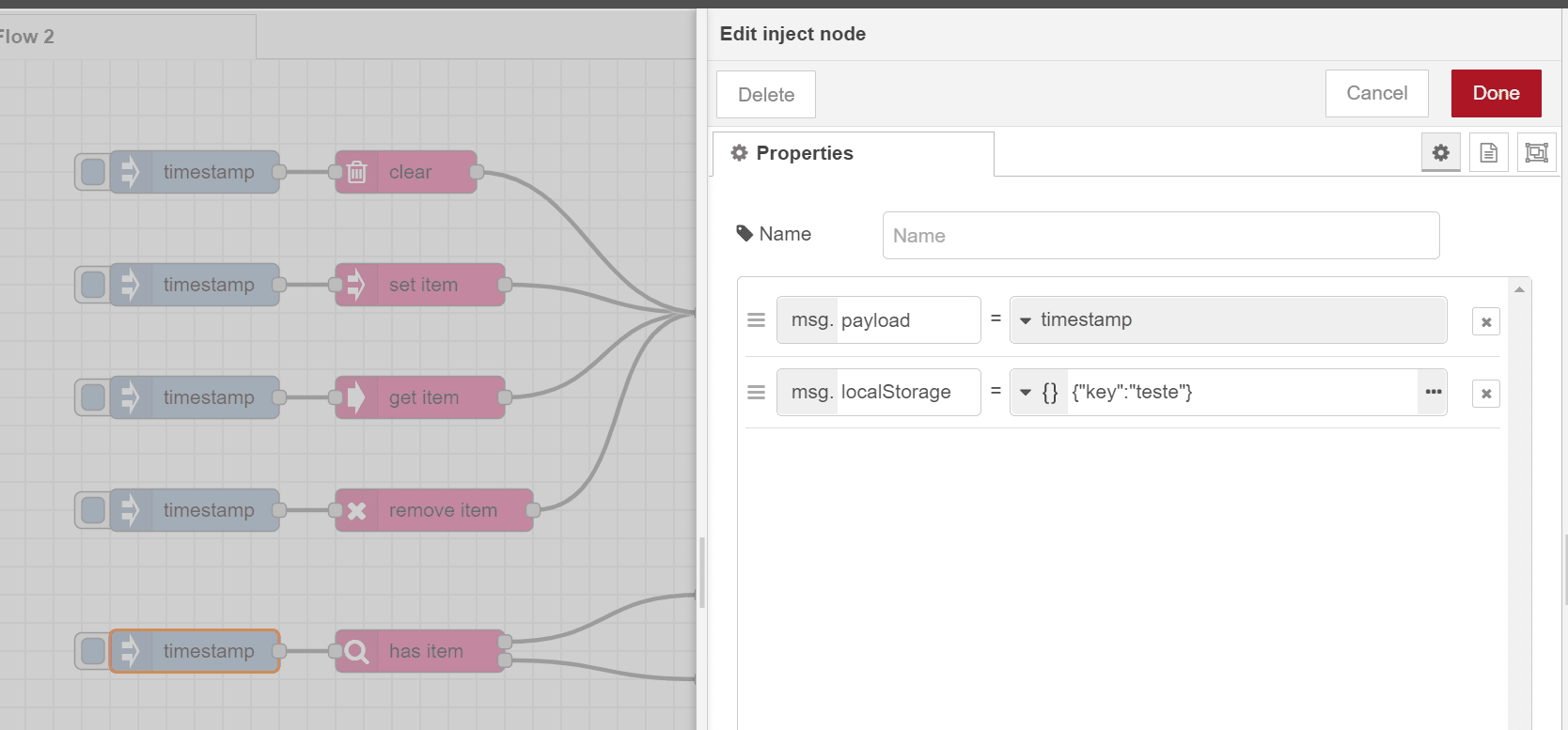 Example Configure