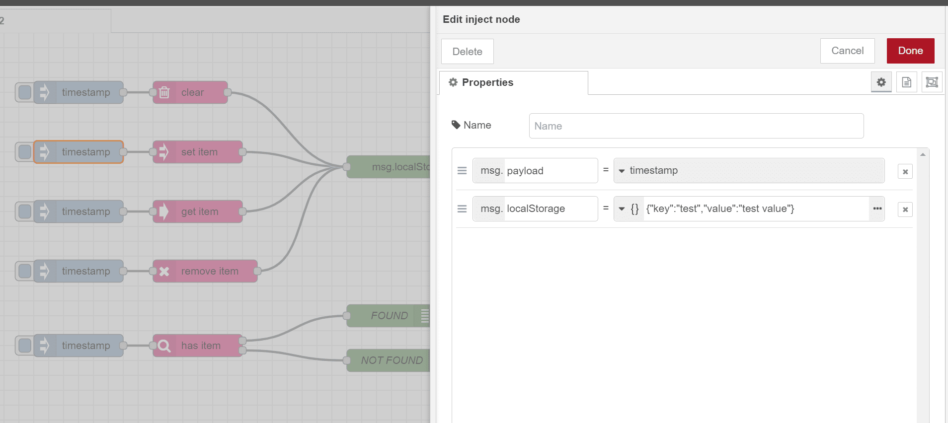 Example Configure