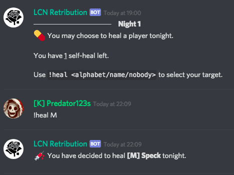 Role-specific commands