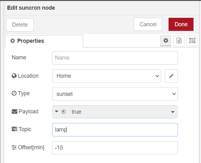 suncron node