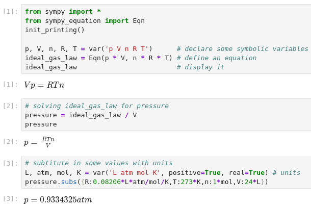 screenshot of simple example