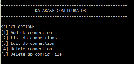 dbconfig