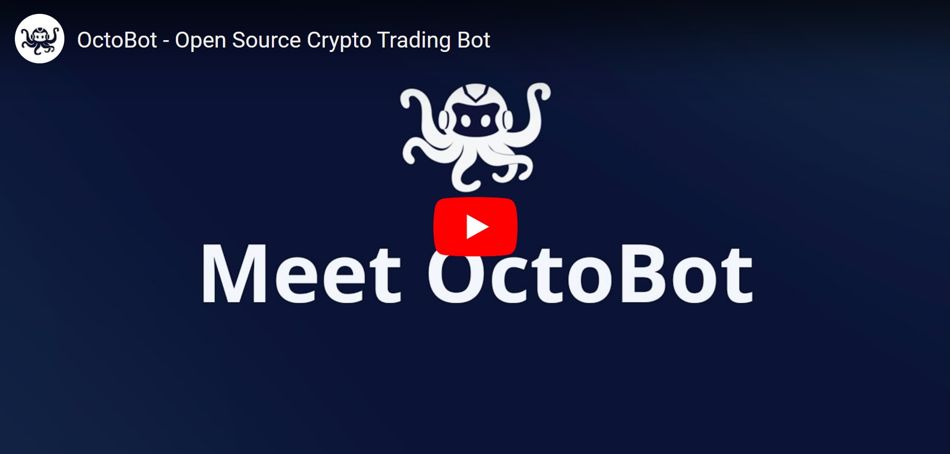 OctoBot - Open Source Crypto Trading Bot Video