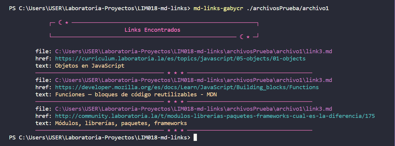 Ejemplo solo ruta como arg