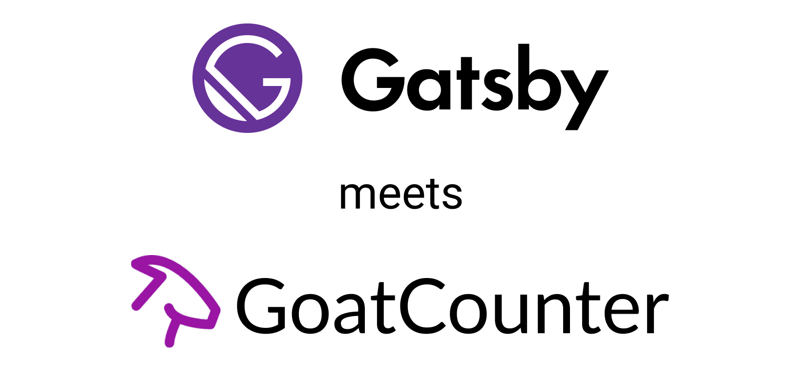 Gatsby meets GoatCounter