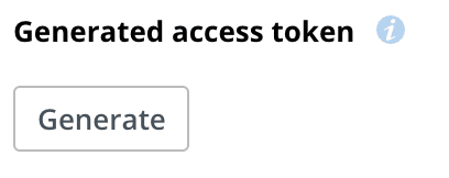 Generate Access Token