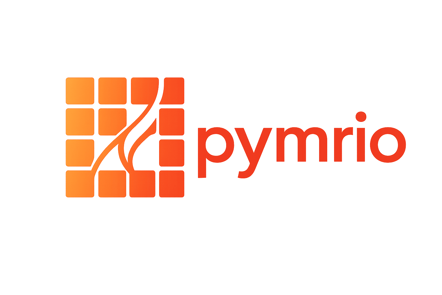 pymrio logo