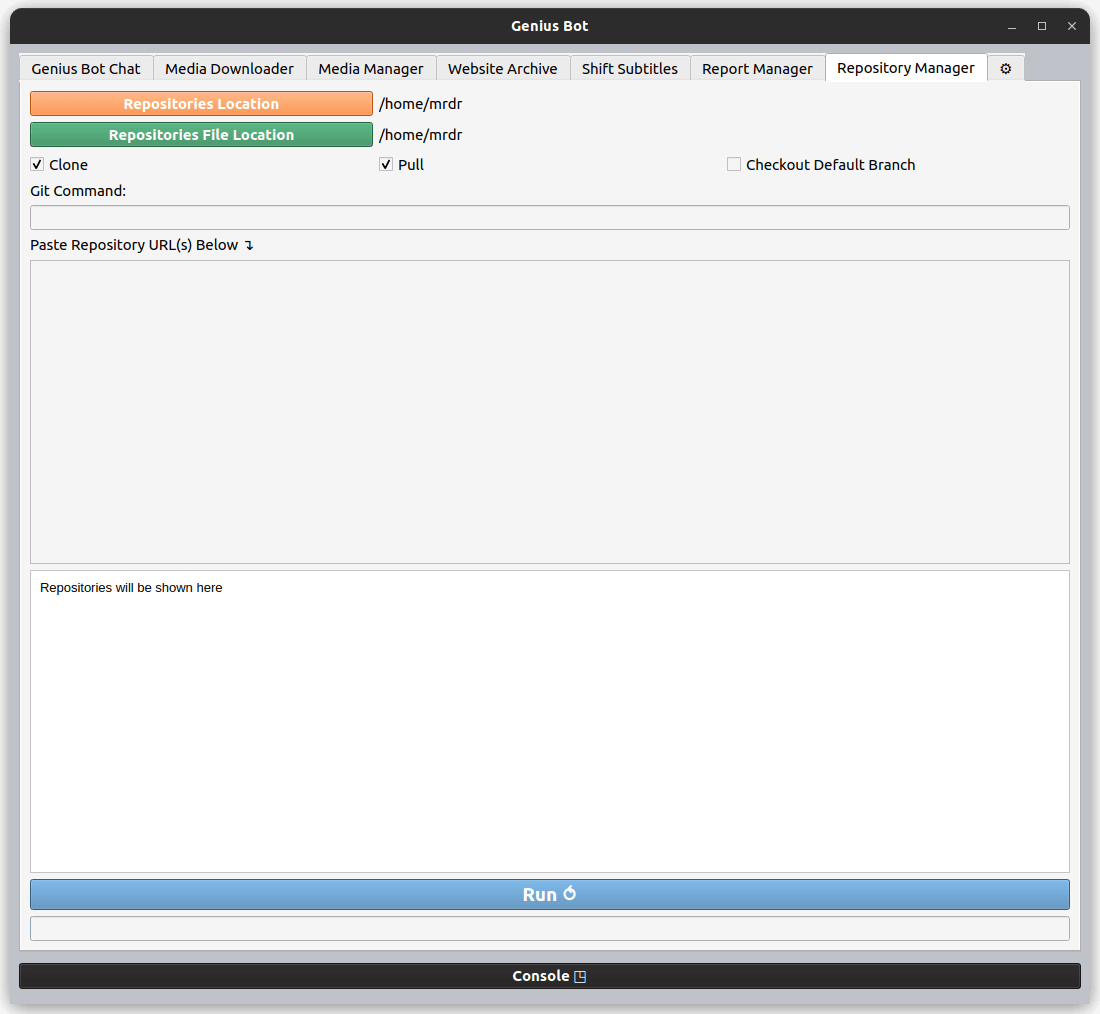 Repository Manager Repository Manager