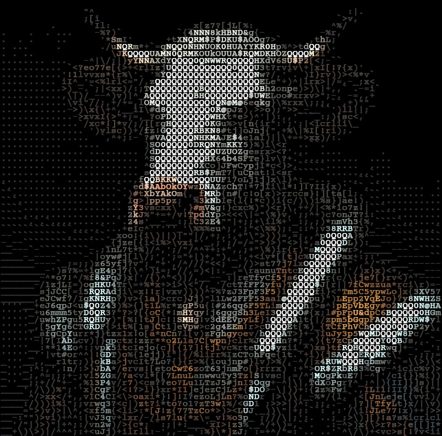 ASCII Magic Gemini example