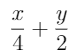 Example TeX with variables