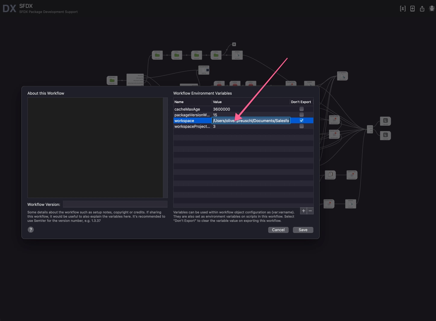 Usage Screen Cast