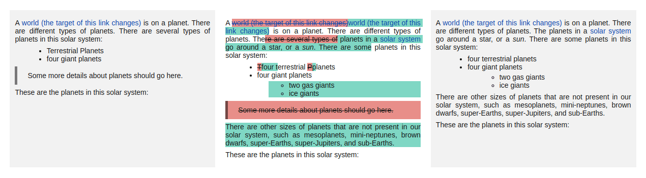 Diff Example