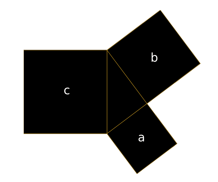 Diagram of a right triangle