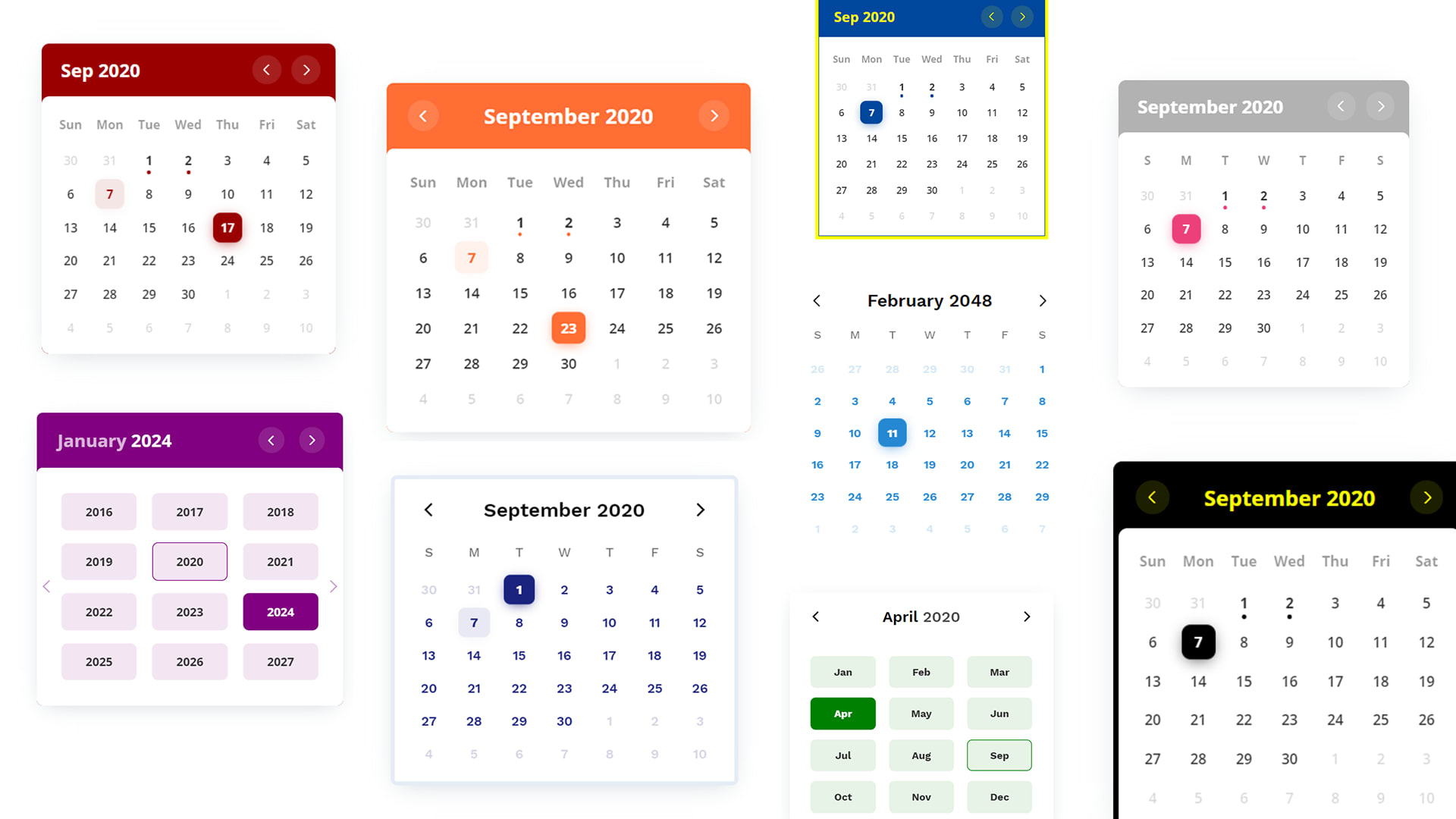 Color Calendar