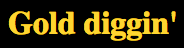 bold and gold text