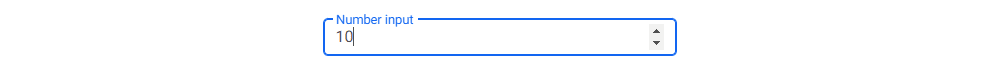 Bootstrap 5 Number Inputs