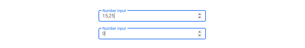 Bootstrap 5 Number Inputs