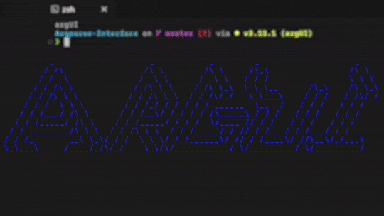 Demo of the features in ArgUI