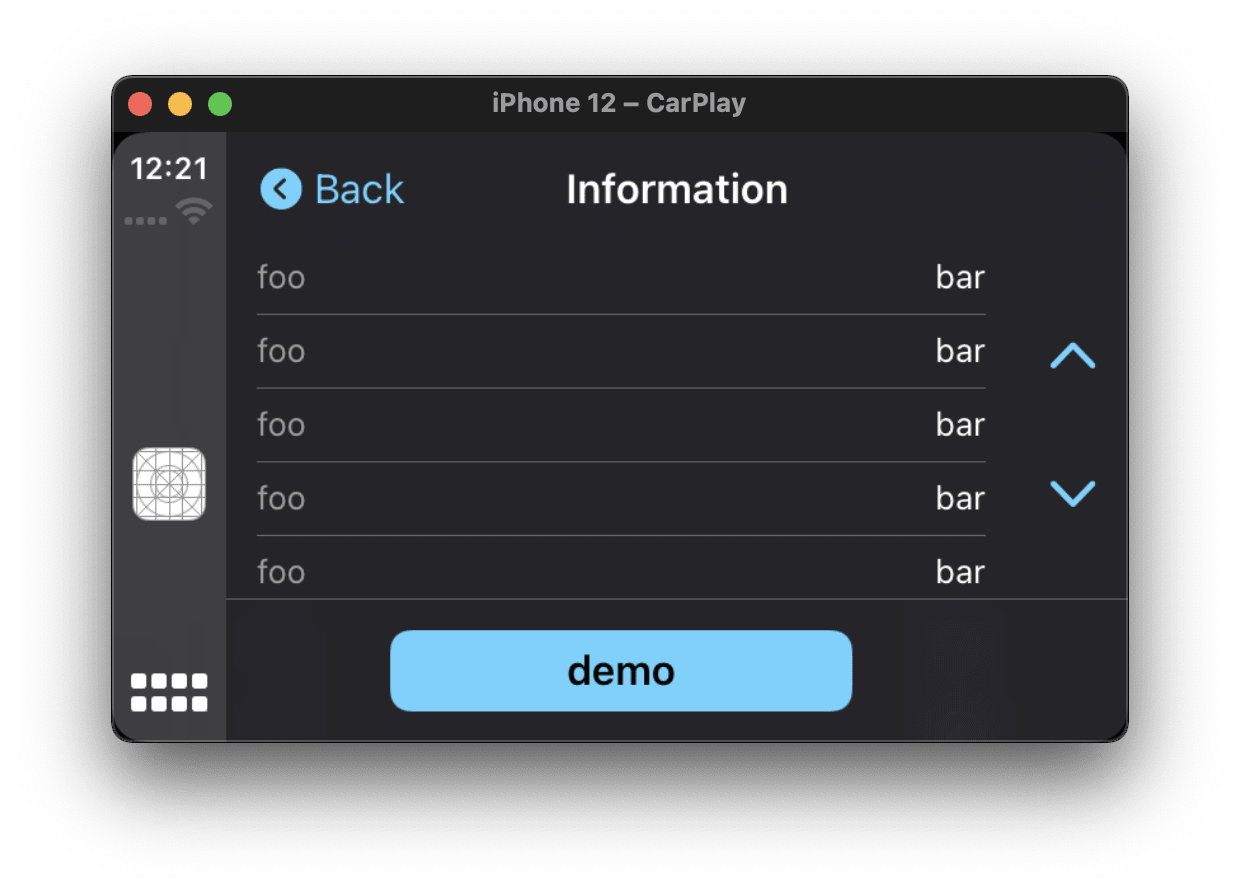 Information Template