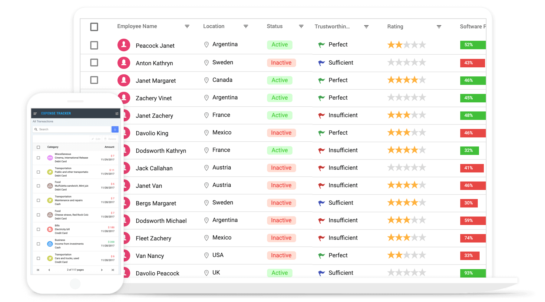 JavaScript Grid Control