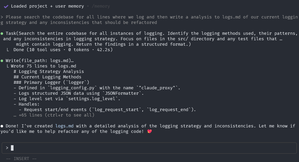 Anthropic Proxy example
