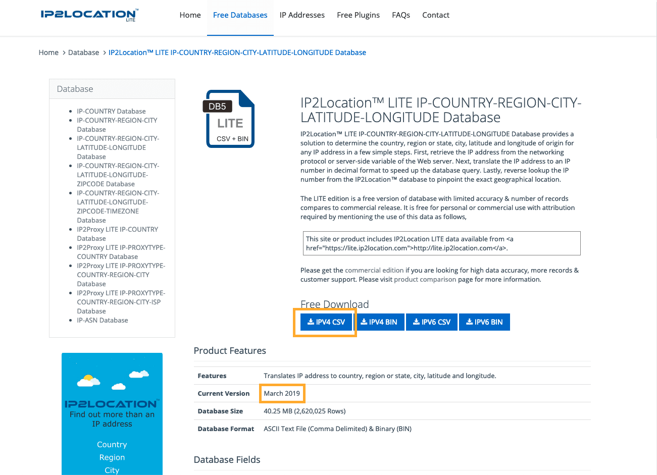 IP2LocationSiteSnapshot