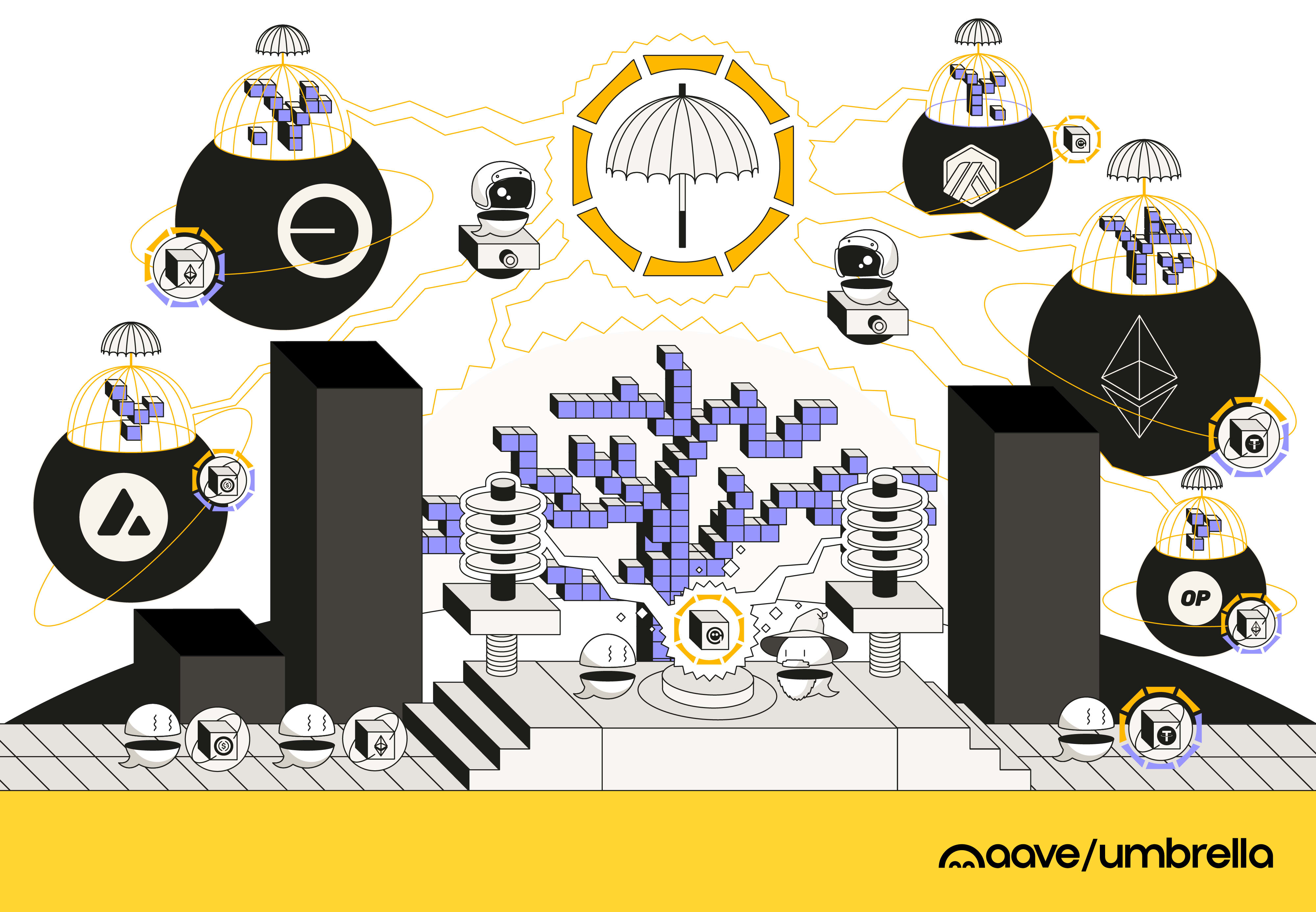 Aave Umbrella Banner