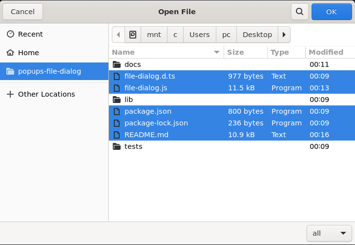 multiple select linux