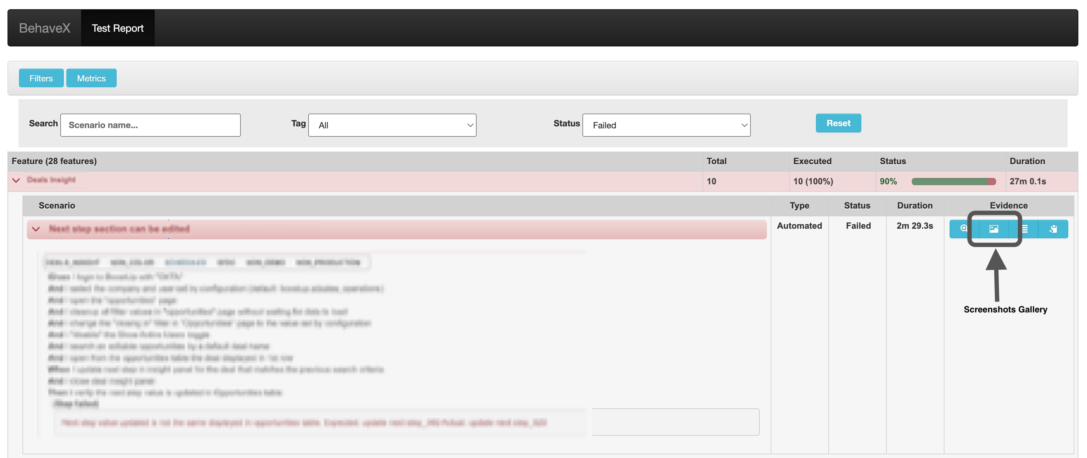 Test Execution Report