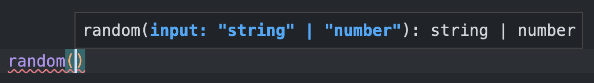 conditional suggestion