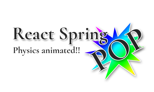 React Spring POP! Logo