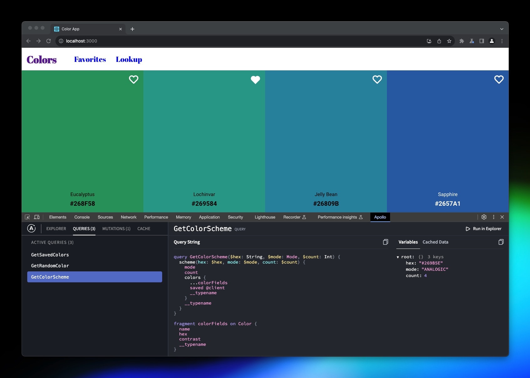 Apollo Client Browser Devtools