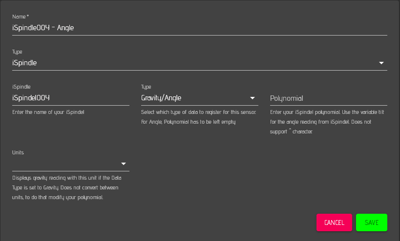 CBPi4 Settings