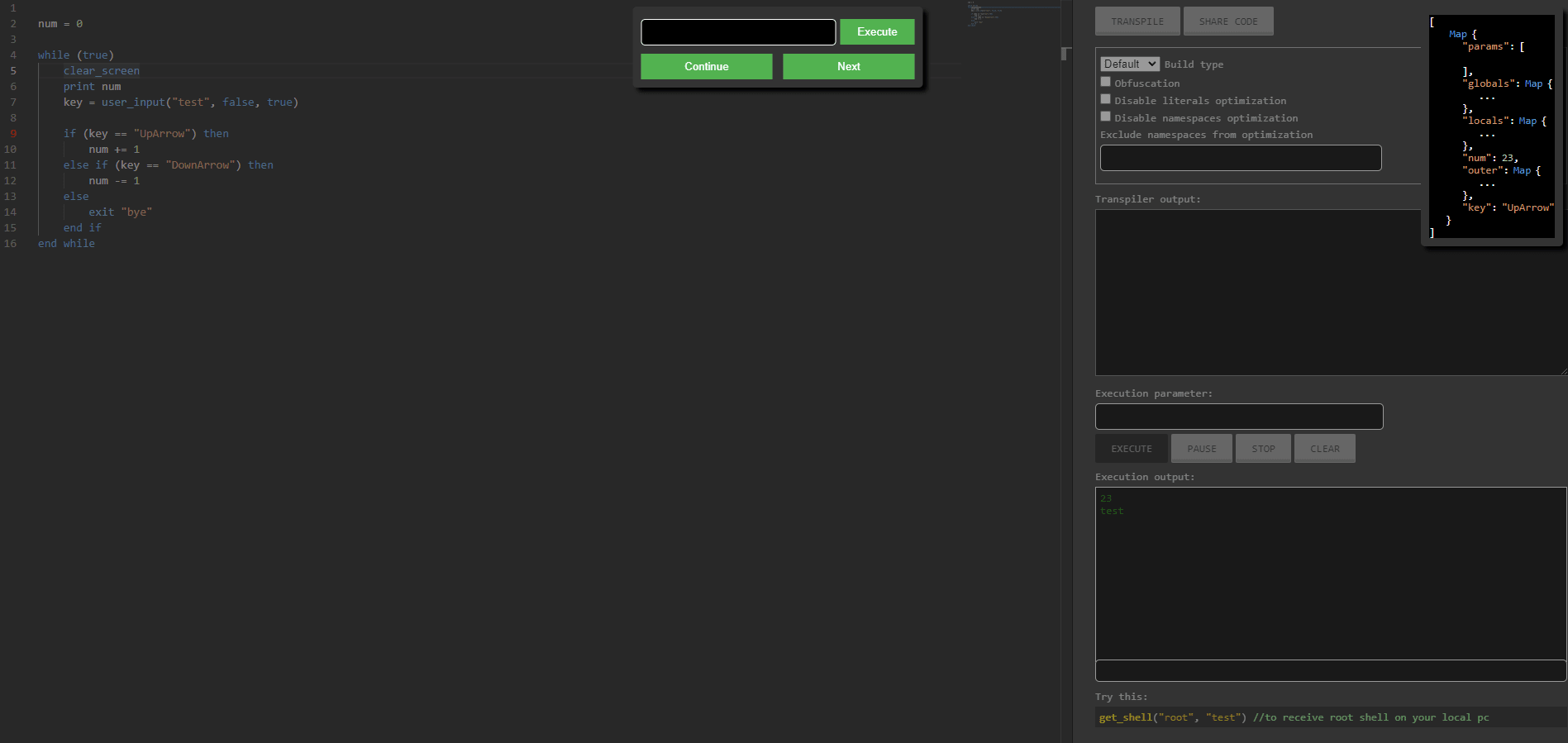 Debugger UI Debugger UI