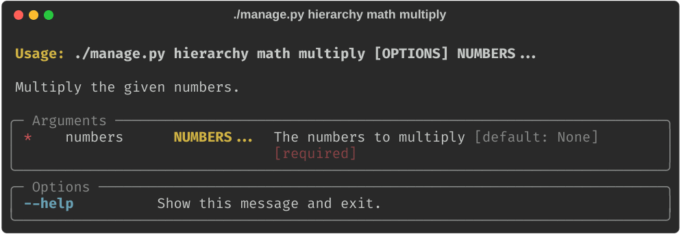 Grouping and Hierarchies Example - math multiply