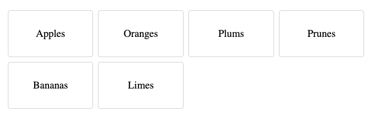 Table list