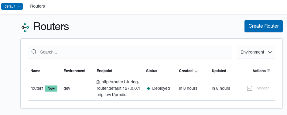 turing ui list router