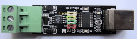 A real cheap USB to RS-485 converter board