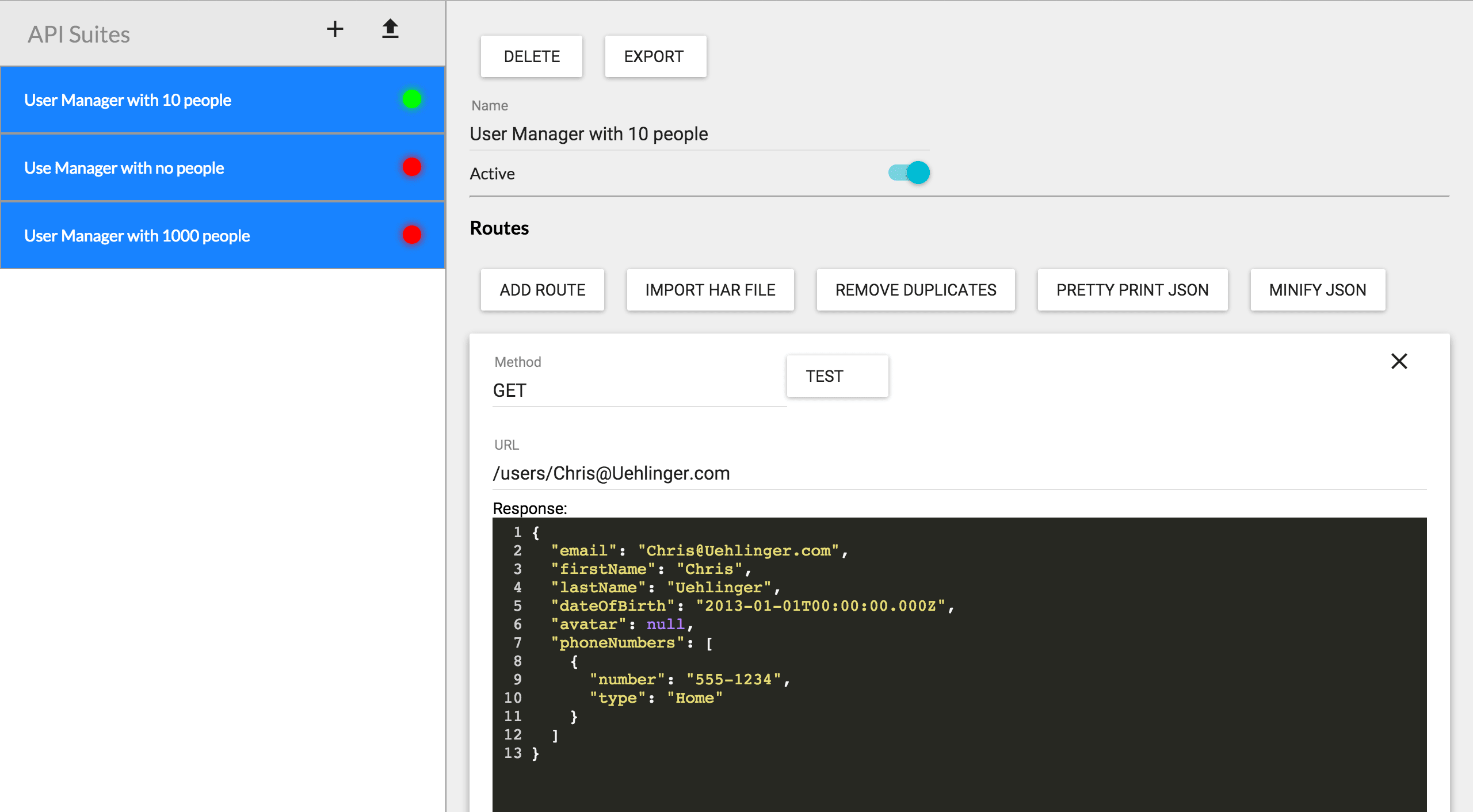Screenshot of Flathead