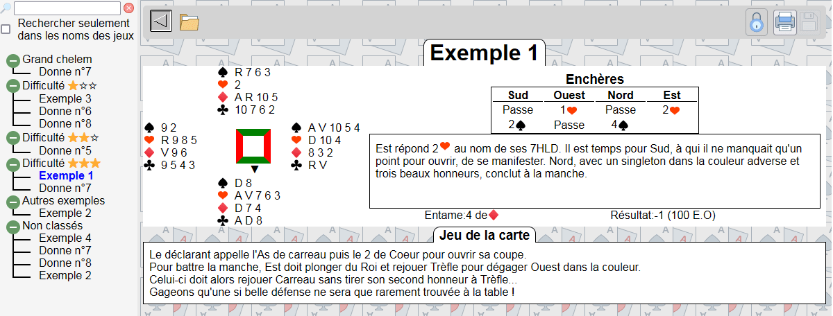 Vue générale en mode lecture