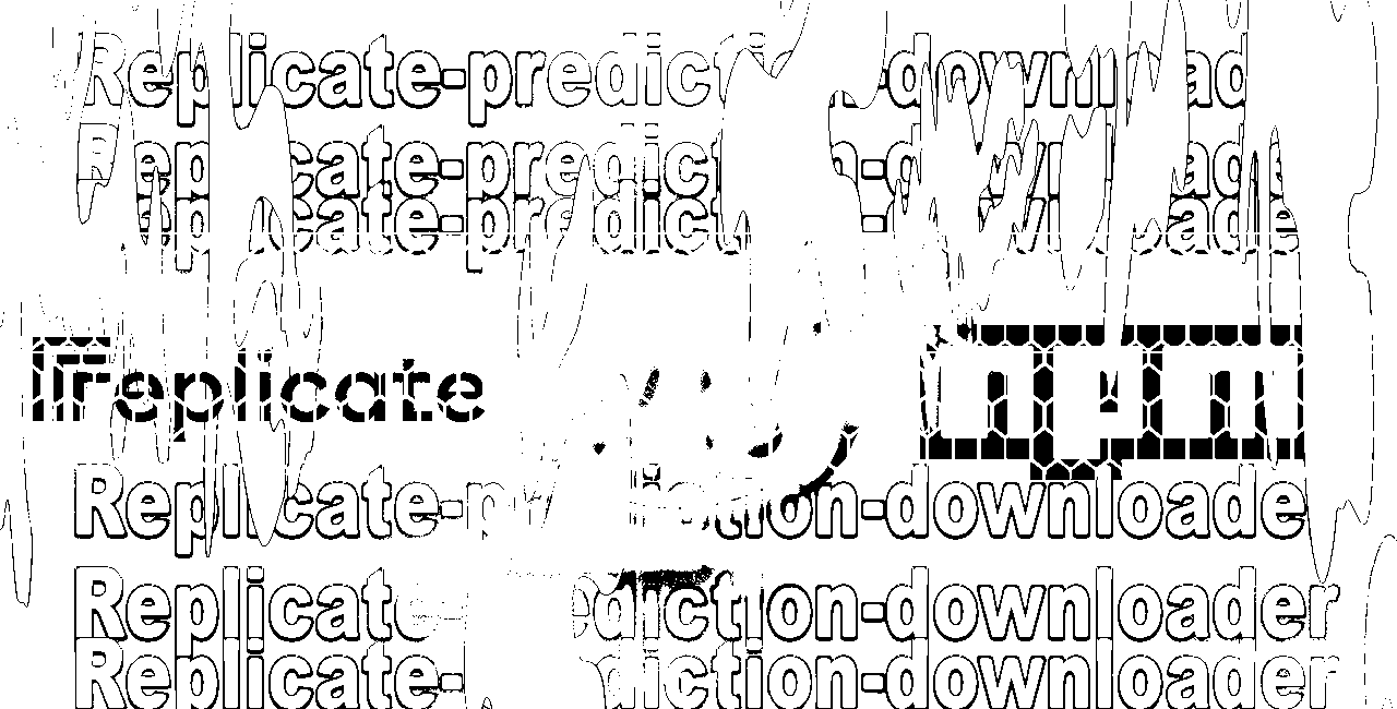 Replicate Downloader Banner