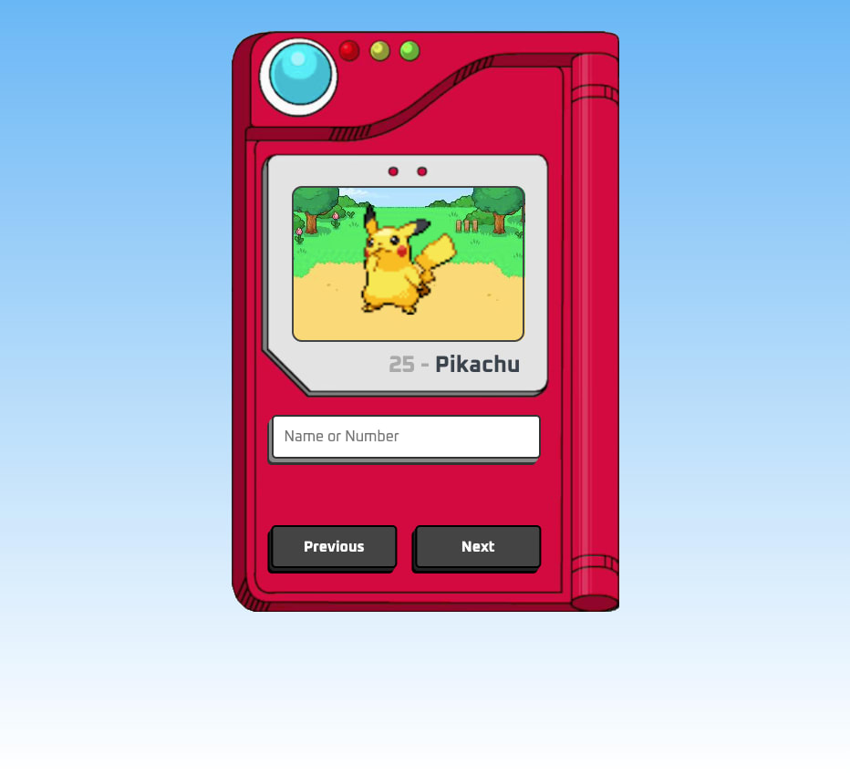 Pokedex Demo
