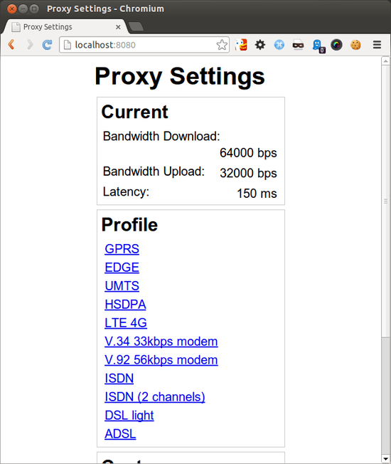 Proxy Settings Image