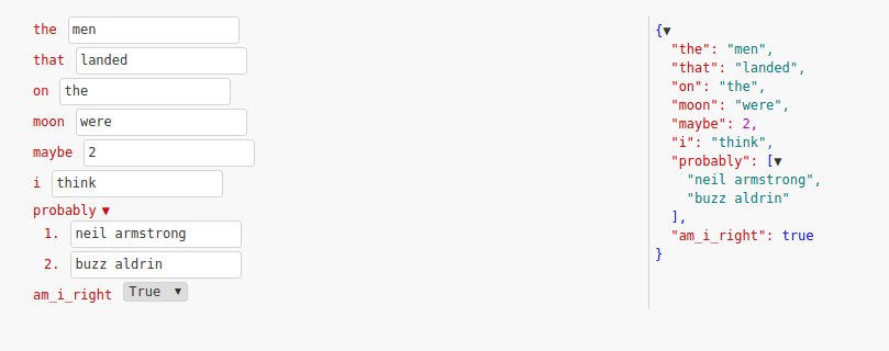 JSON Viewer Alt text