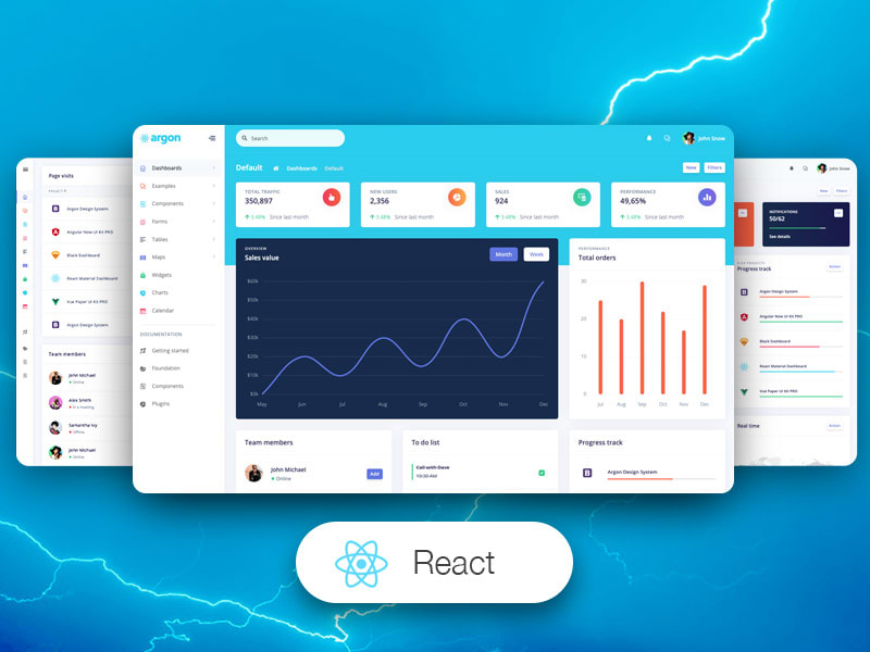 Argon Dashboard PRO React