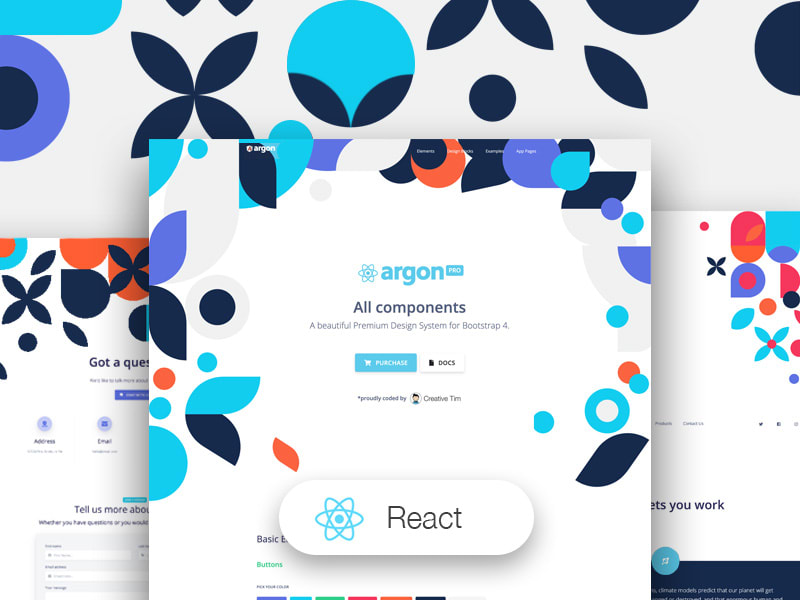 Argon Design System PRO React