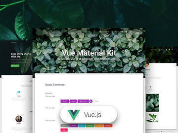 Vue Material Kit