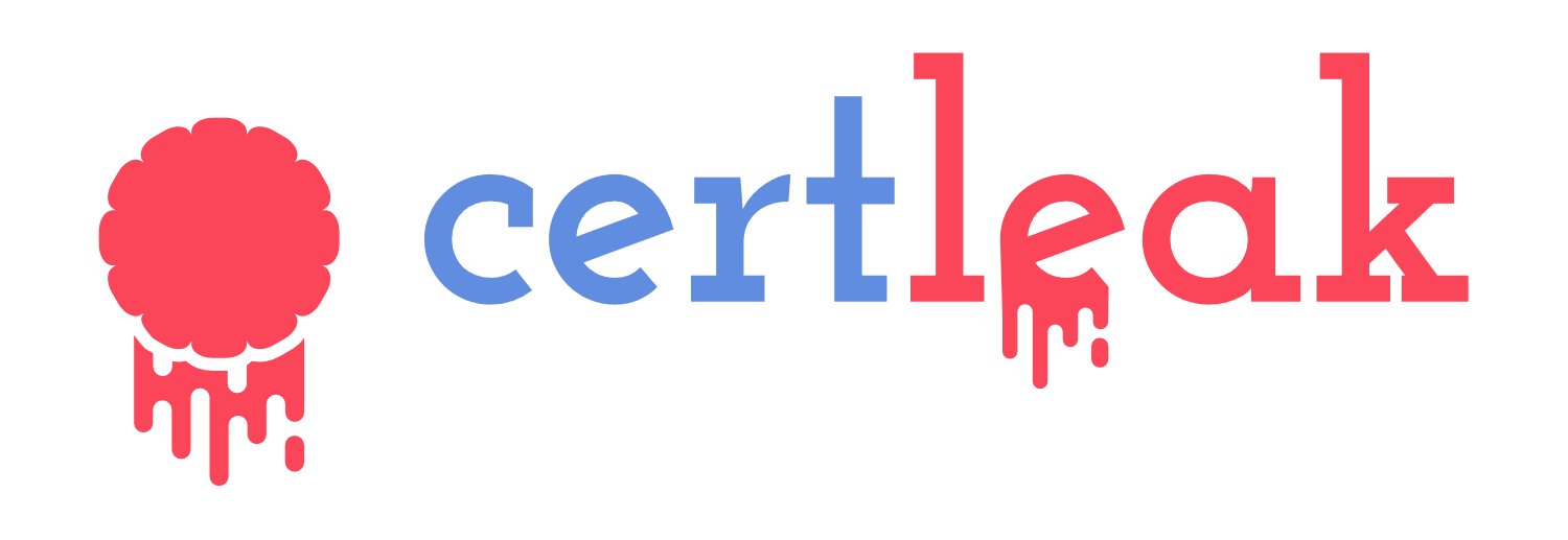 certleak logo created by https://t.me/AboutTheDot