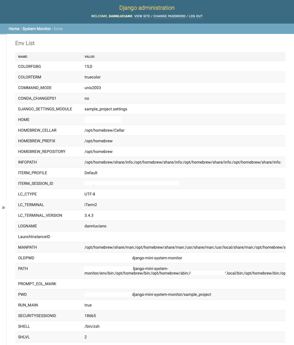 Shell Environments Variables