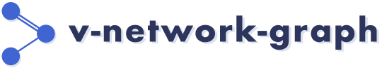 the logo of v-network-graph